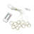 Devion Indoor 300 - Bulb 118'' Plug-in Curtain String Light