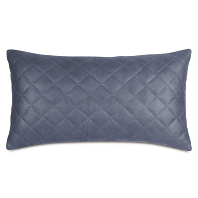 Noah Leather Geometric Sham