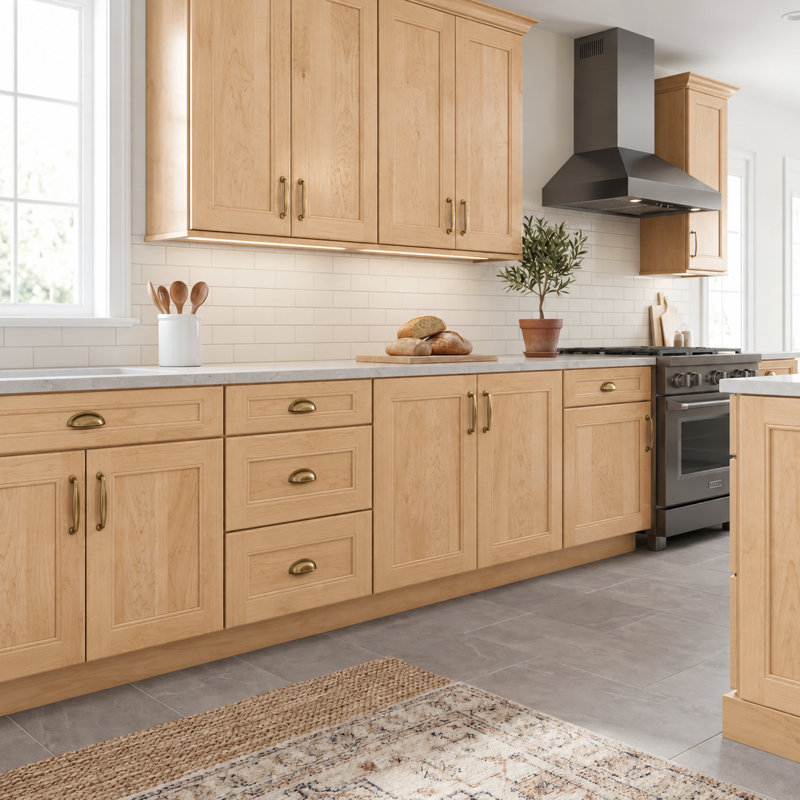 Dwelling Full Access Finish Chip, Natural, Alder