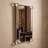 "Elegance Rectangular Wall Mirror", 27"x39" Featuring 3" Half Sphere Corner Glass Embellishment