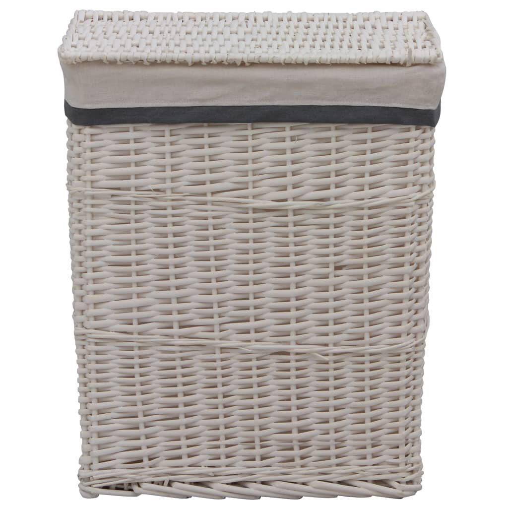 Stackable Wicker Laundry Basket