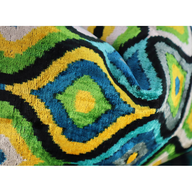 Velvet Lumbar Pillow Cover & Insert