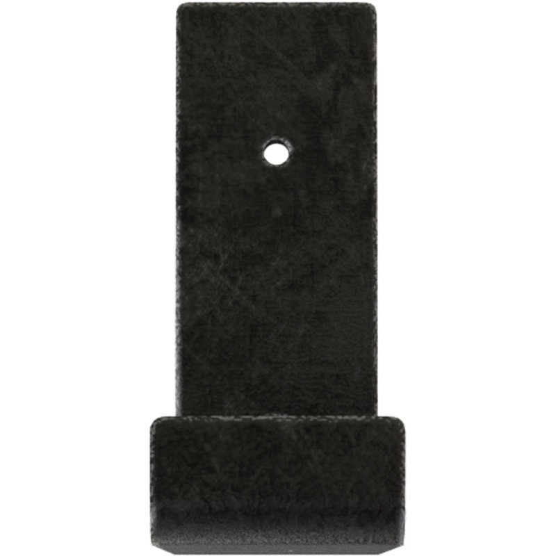 Support de tablette en acier, H 5 po x l 2 po x P 6 po, Étain antique