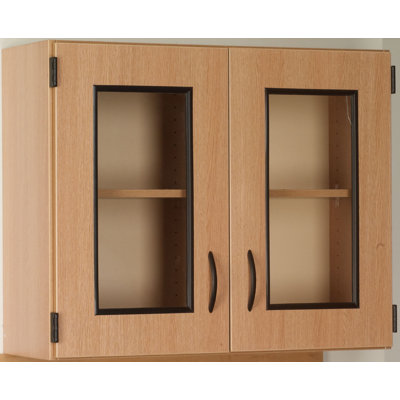 Science 2 Compartment Manufactured Wood Classroom Cabinet