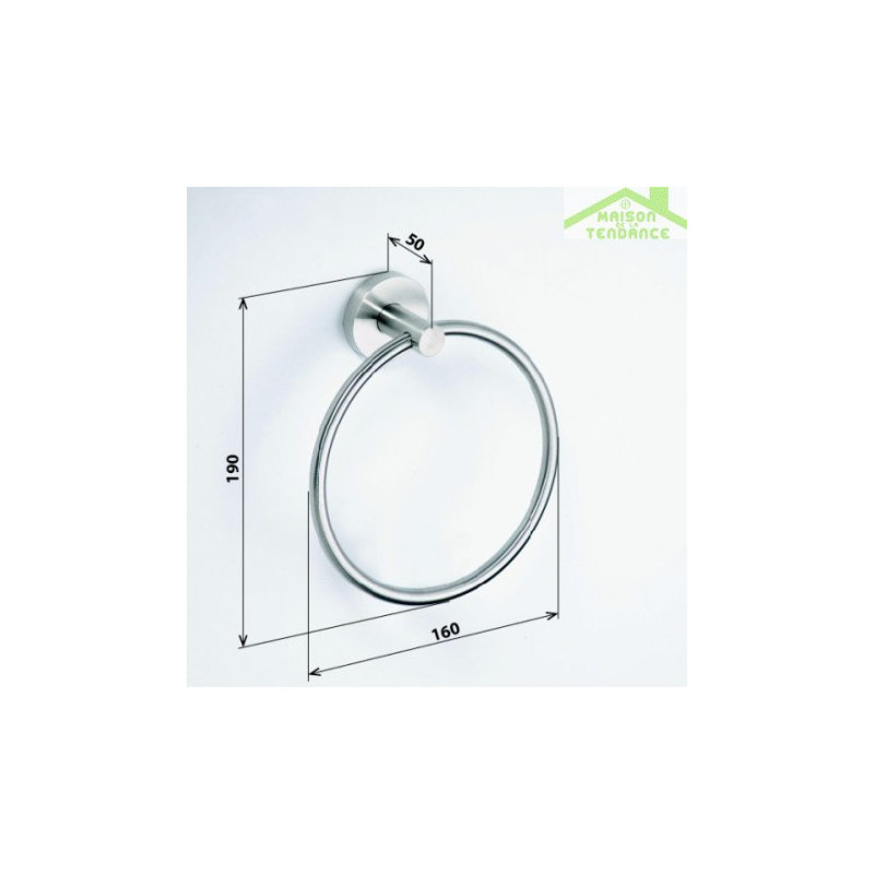 1 Wall Towel Rail