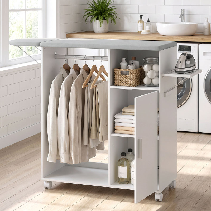 Adjustable Mounted ironing Board / Centre