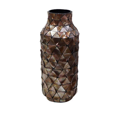 SHELL CRAFT VASE