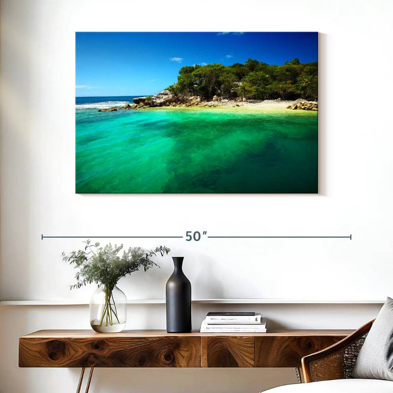 Plage haitienne Gillard, H 26 po x l 39 po