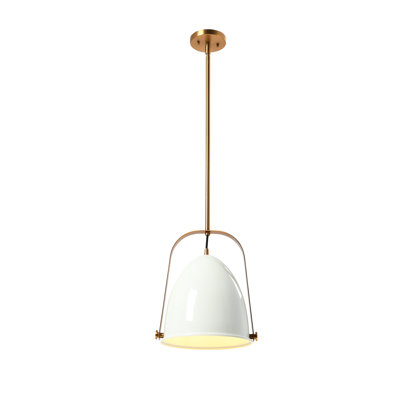 Luminaire suspendu en dome à 1 lumière