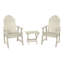 Chaise Adirondack en plastique avec table Anette-280281403