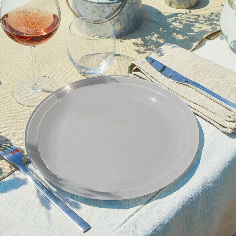 Dinner Plate, Grey