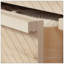 Commode, finition brune