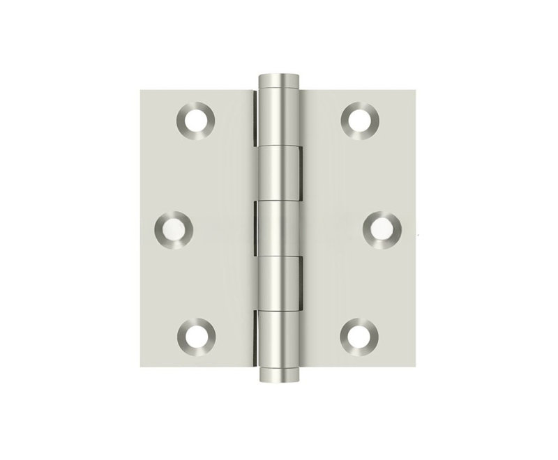 Hinge, Polished Nickel