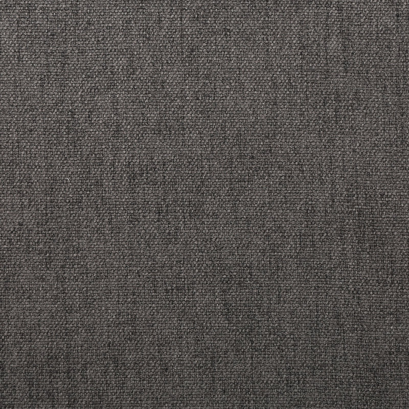 De 2 chaises de salle à manger gris foncé, dossier haut, dossier en bois, Gris foncé