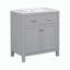 Meuble-lavabo 30 po avec lavabo en céramique-470235370