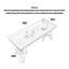 Modern Minimalist Solid Wood Rectangular Conference Table-598421800