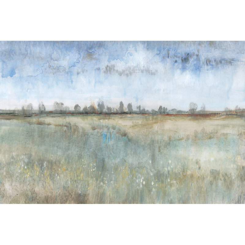 Open Field I 1 Piece Wrapped Canvas Wall Art, 51cm H x 76cm W x 3.8cm D