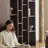 American style luxury pure solid wood bookcase
