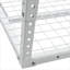 Steel 2 x 8FT Adjustable Heavy Duty Overhead Garage Ceiling Storage System in Soft White