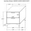 Table de chevet 2 tiroirs Kendall-106714817