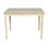 Turned Solid Wood Top Dining Table