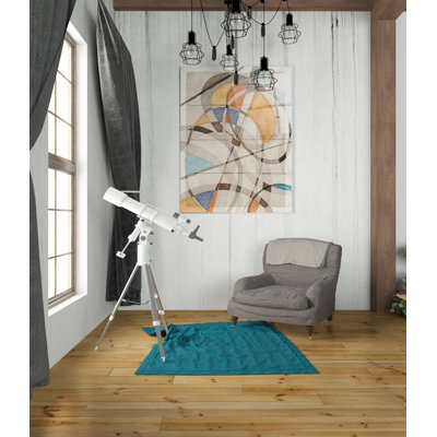«Ovals & Lines I» par Nikki Galapon, art mural en verre acrylique