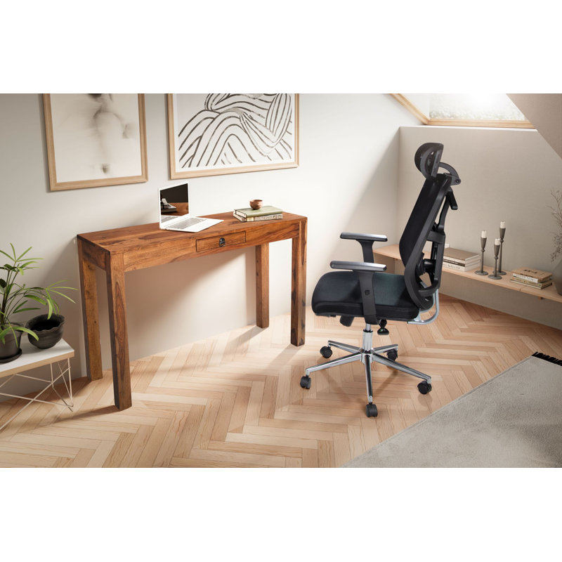 Bucharest Solid Wood Base Writing Desk