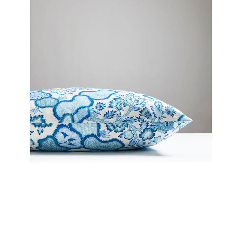 OREILLER ZIBA, Porcelaine bleue