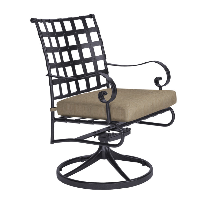 Classico Outdoor Rocker Chair, Graphite, Cast Lagoon