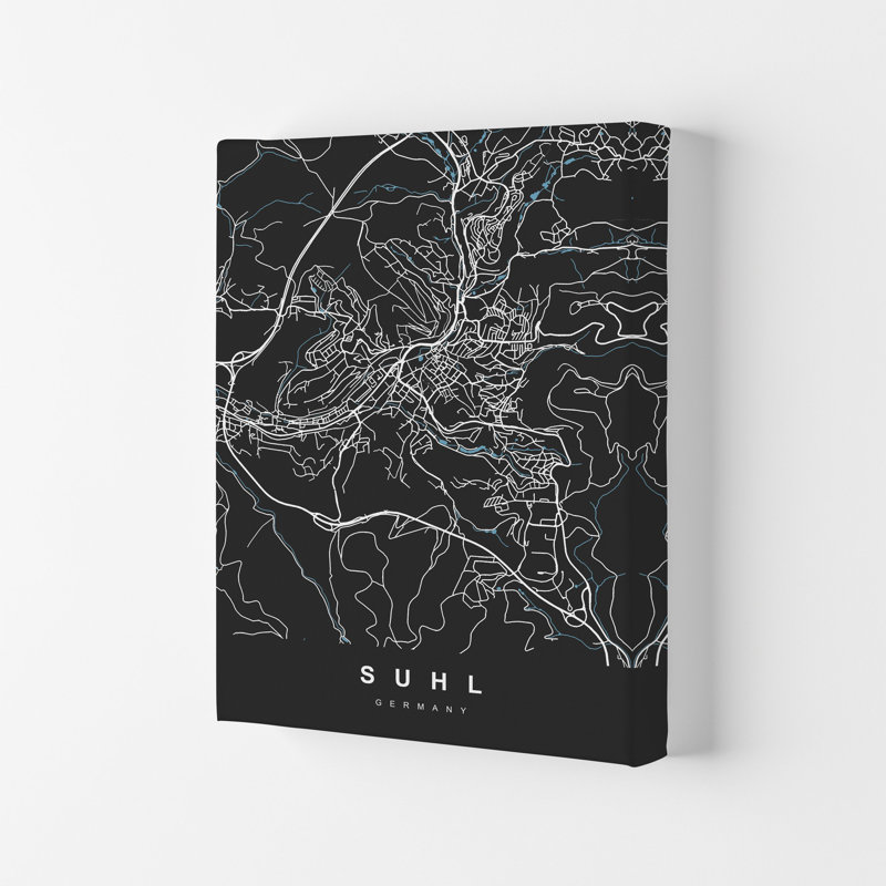 Suhl - Print, Wrapped Canvas, 42cm H x 29.7cm W x 4cm D