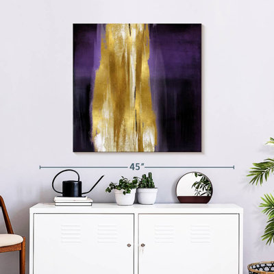 Free Fall Purple With Gold I