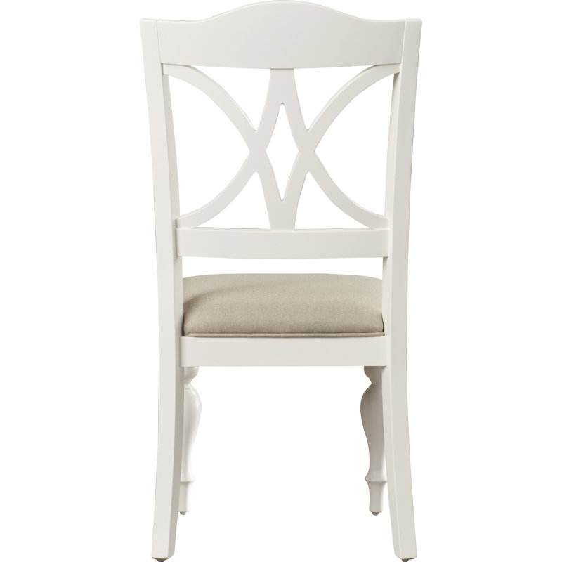 Chaise d'appoint Alvy, Blanc