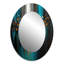 Abstract Geometric Green And Gold - Animals Round Mirror Wall Decor_MTMIR58690-1754536090-1754536070