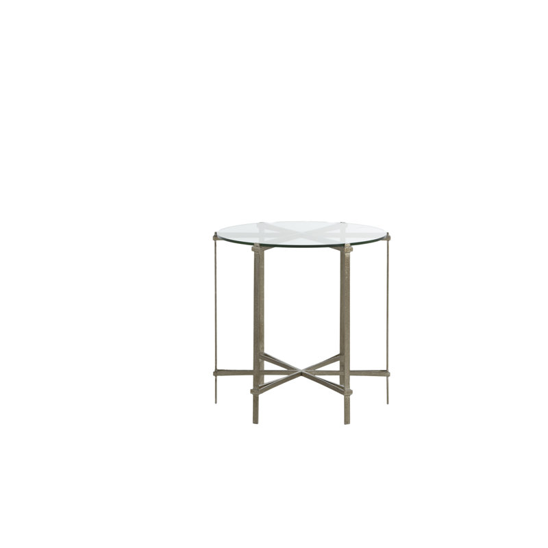 Clarissa Glass End Table