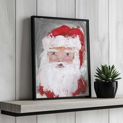 Fun Santa by Amanda Hilburn Art Print