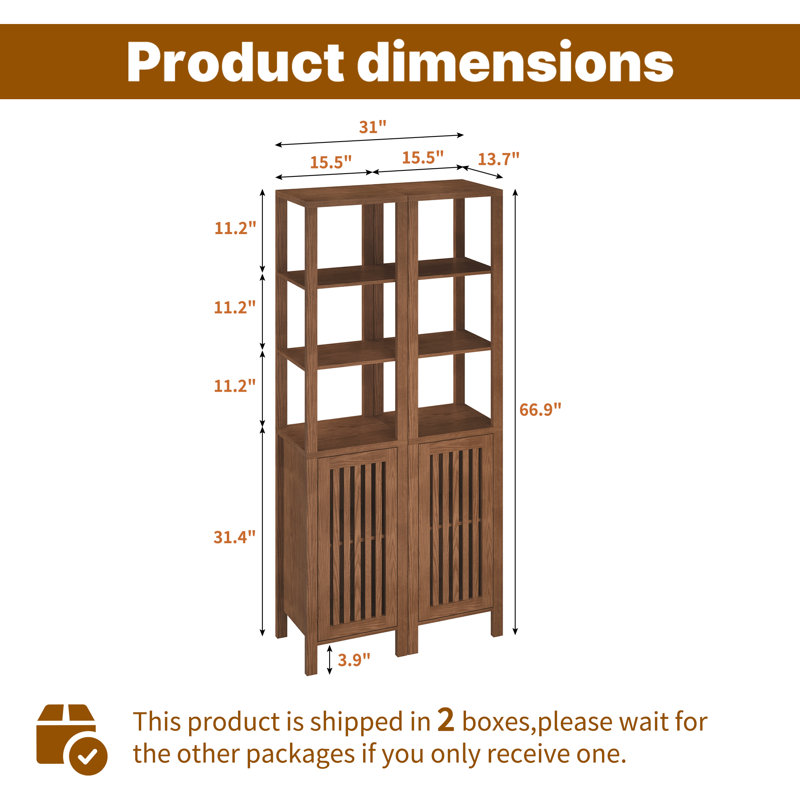Bookshelf Set Of 2