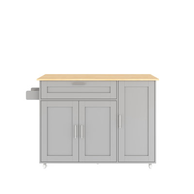 Wood Kitchen Island