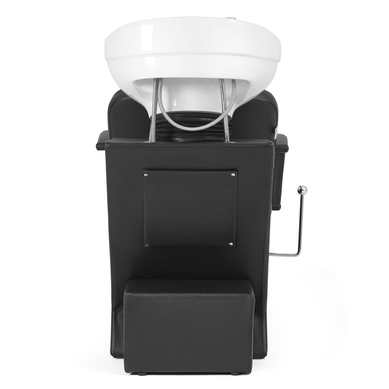 38.2'' L x 22'' W Freestanding Shampoo Sinks with Faucet, White