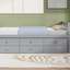 Lit de jour double avec lit gigogne simple et tiroirs, lit double-2006912167