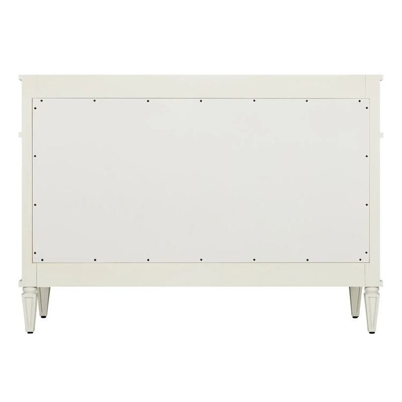 48" Elmdale Single Bathroom Vanity Set with Rectangular Undermount Sink, Arctic White Quartz, 8" Widespread, Charcoal Black