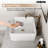 19" White Vitreous China Rectangular Vessel Bathroom Sink