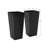 Tall 28" Square Planter Box with Plant Shelf Insert-108973999
