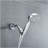 5 Mode Adjustable Settings Handheld Shower Head with Hose High Pressure Shower Heads-124802021