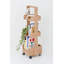 Bibliothèque standard en bois H 44 "x l 14"