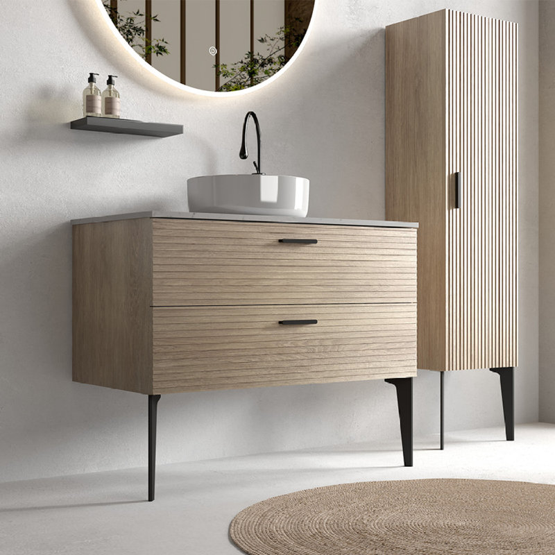 Meuble-lavabo autoportant avec meuble-lavabo, meuble-lavabo autoportant
