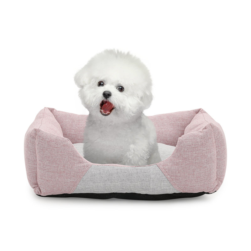 Coussin Comfort, Petit (l 20 po x P 17 po x H 6,5 po), Rose tendre