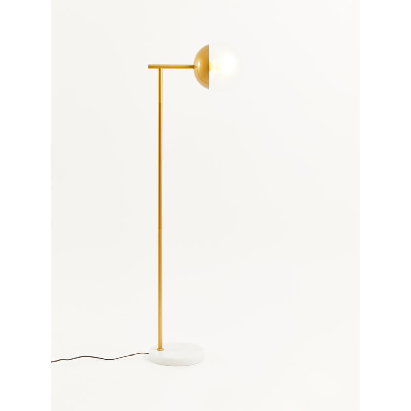 Royce 128cm Traditional Floor Lamp, Gold