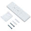 Auvent de patio rétractable en polyester l 160 po x P 120 po VidaXL