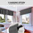 Rod Pocket Light Blocking Kitchen Valances for Window, 1 Panel-784788332-784788320
