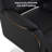 19.5" Seat Width Hydraulic Swivel Salon Chair, Height Adjustable Barber Chair, Faux Leather-1410235338